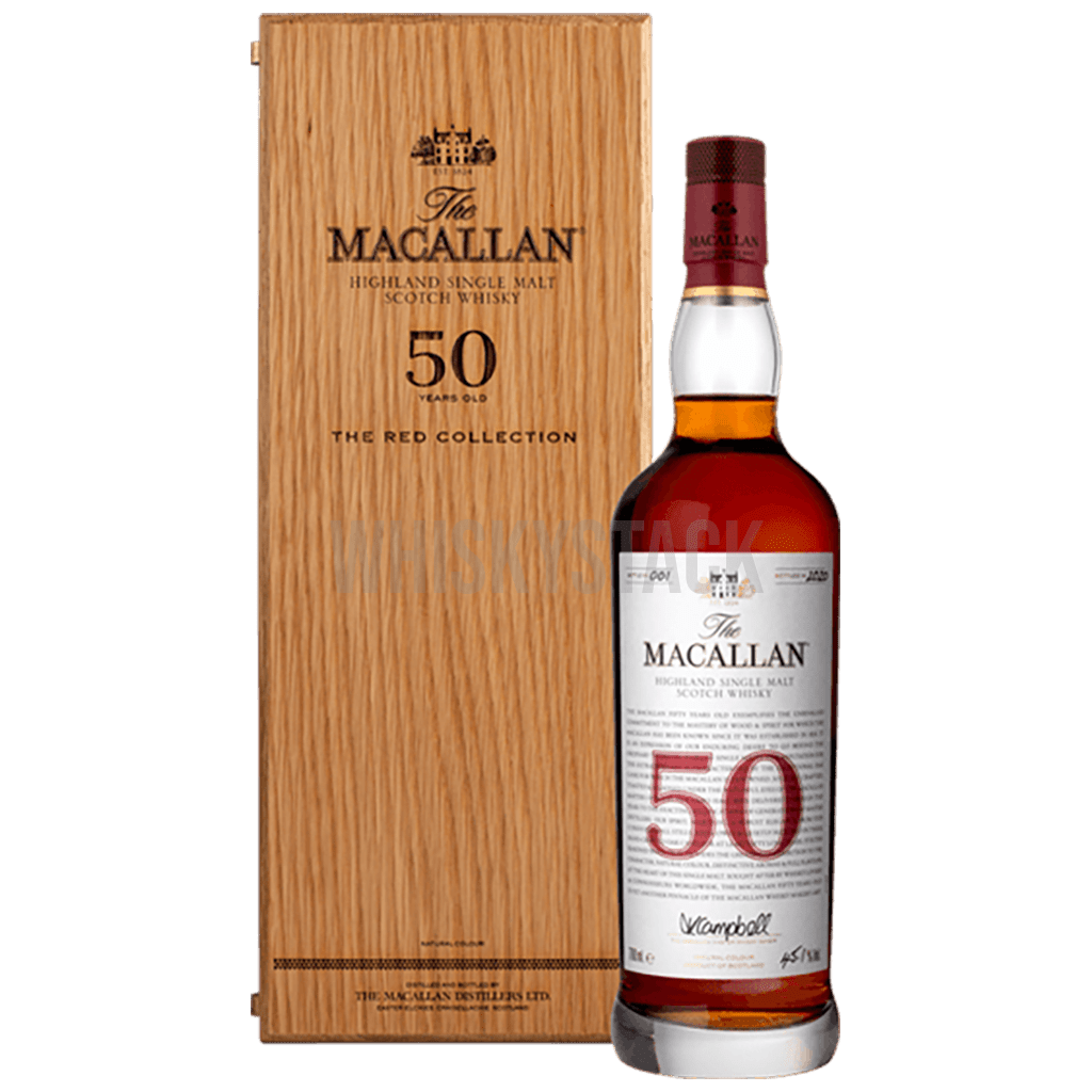 Billede af Macallan Red Collection 50 Years Old