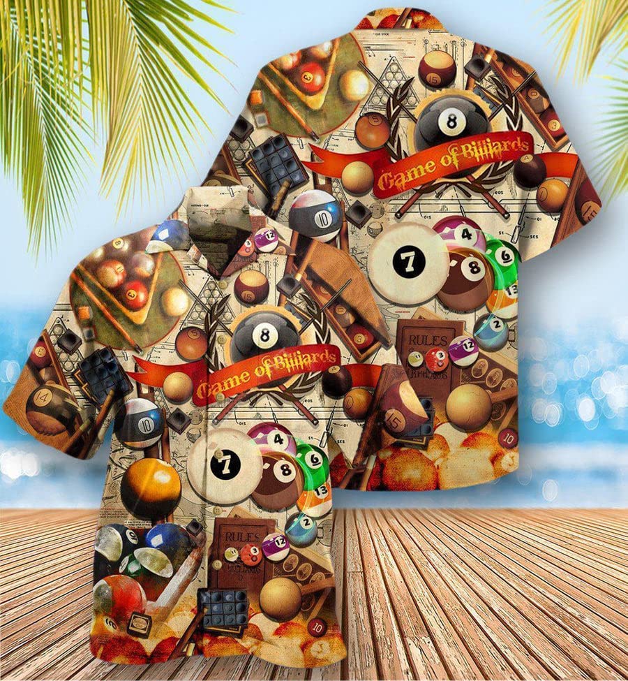 Billiard Vintage Hawaiian Shirt - Tagotee