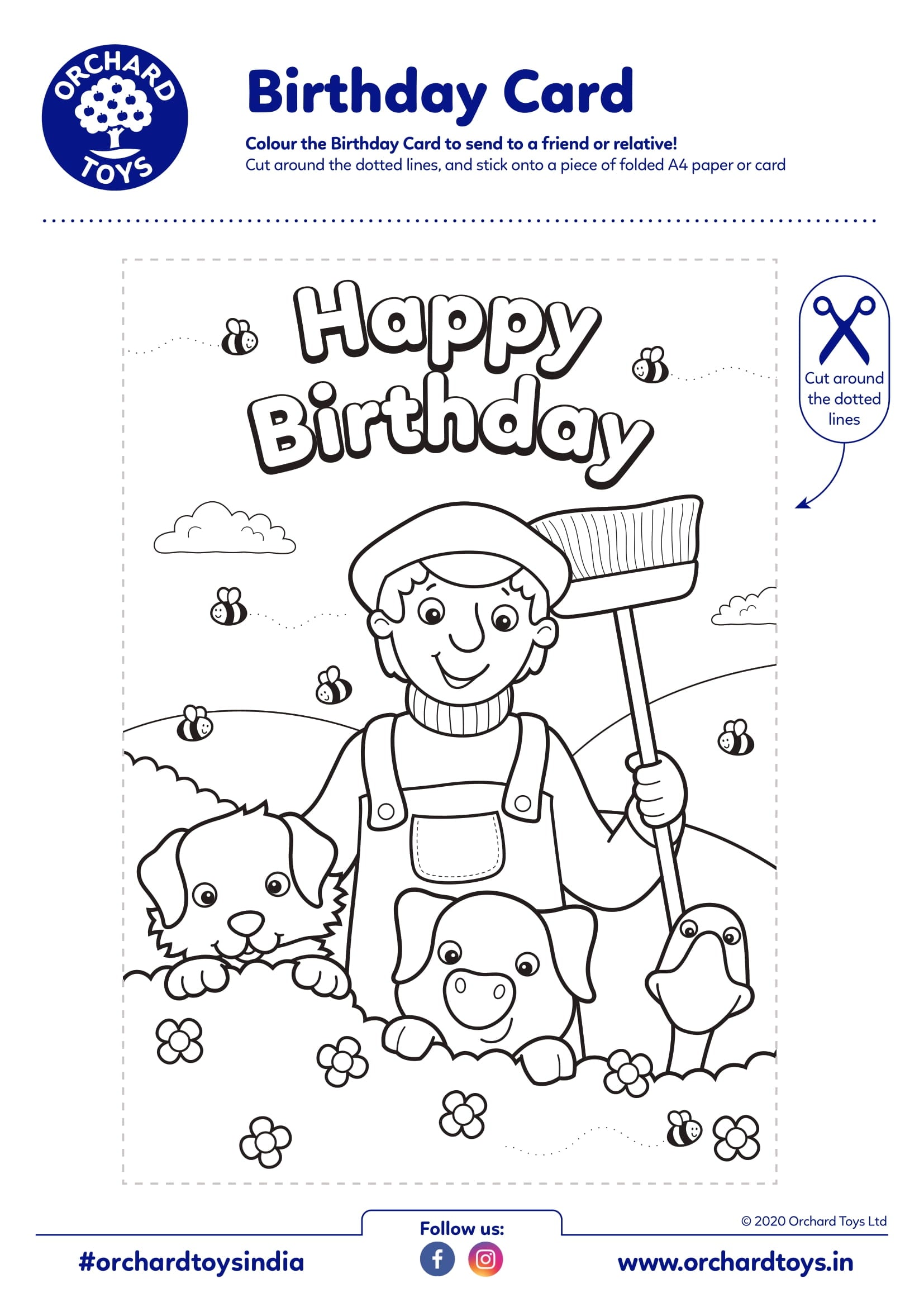 Farm Birthday Card