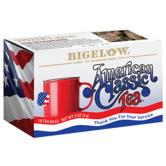 Bigelow Tea for the Troops box