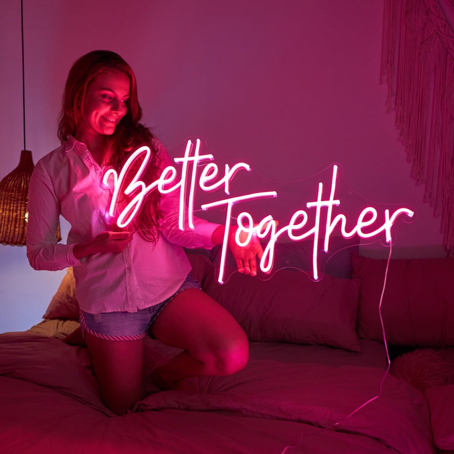 Better Together LED Neon Sign Light
