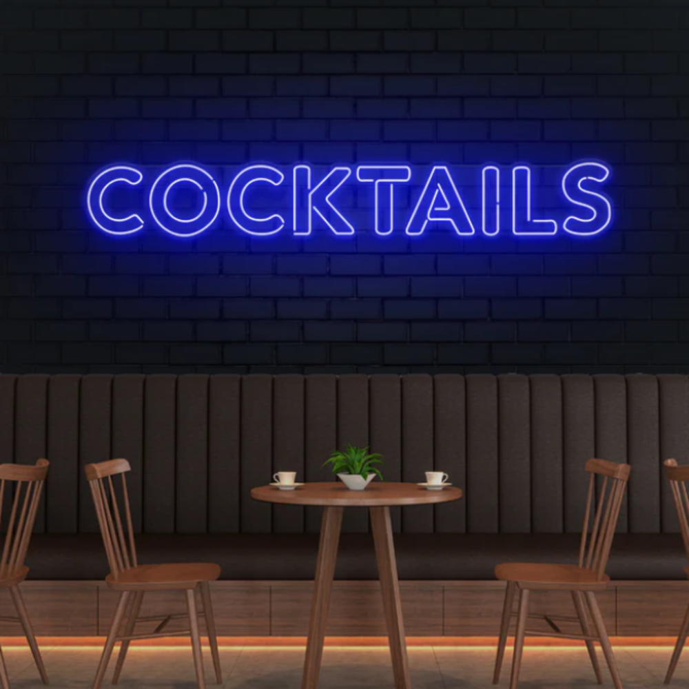 bar neon sign