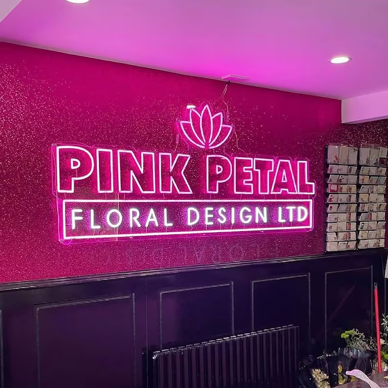 custom neon sign for business