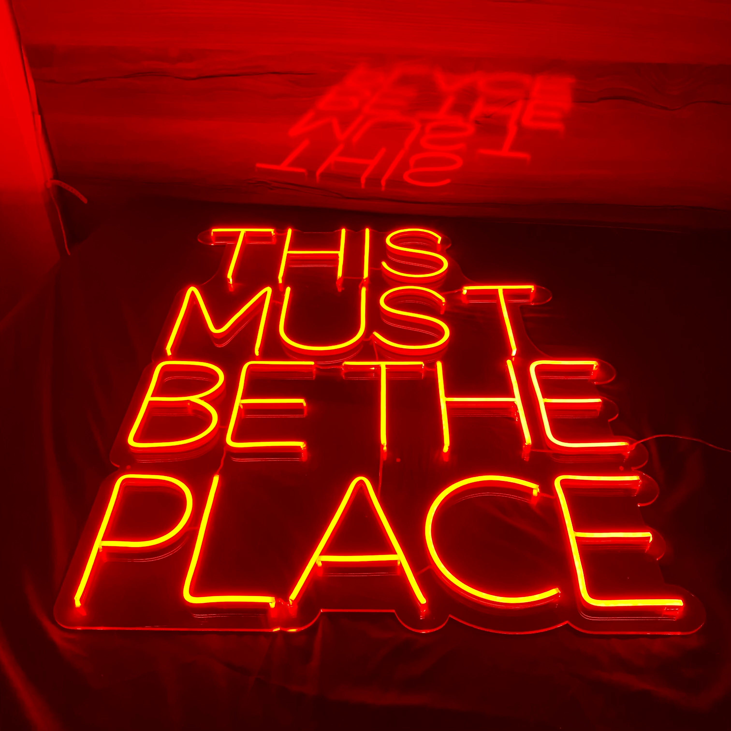 This Must Be The Place Neon Sign