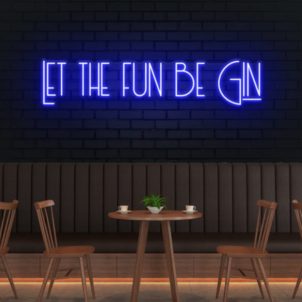 bar neon sign