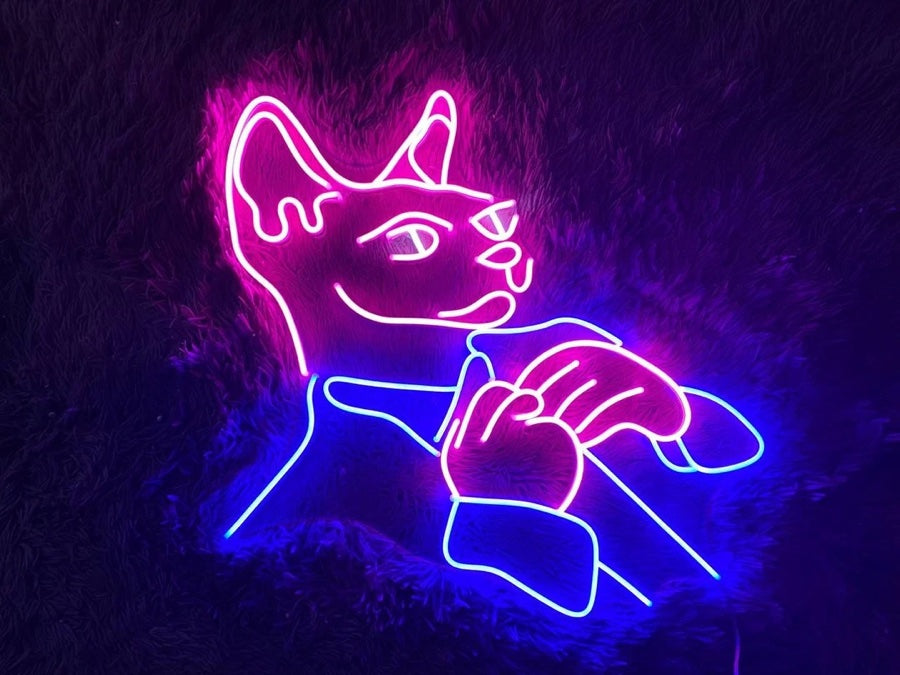 Unique custom neon light