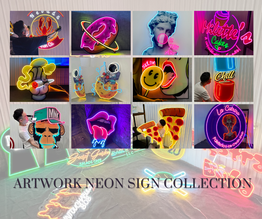 Artwork LED Neon Sign Light Collection