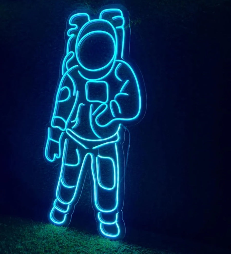 Astronaut neon sign LED light