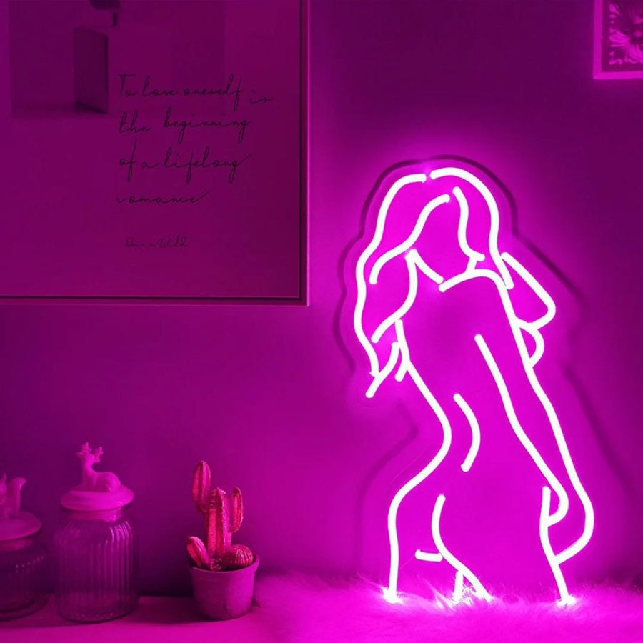 Beauty Pose LED Neon Sign