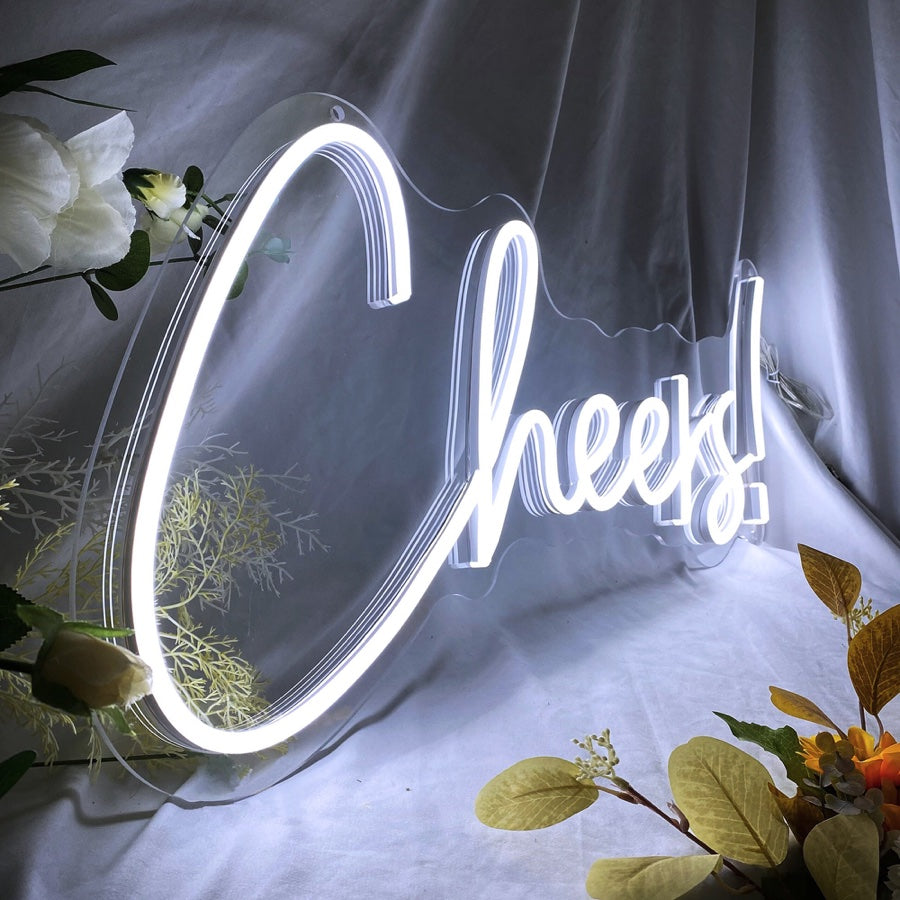 Cheers LED neon sign light