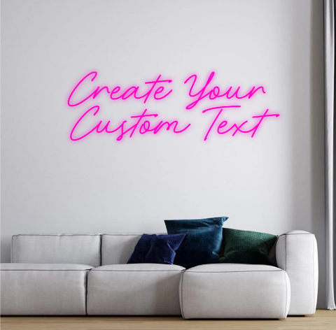 custom neon sign