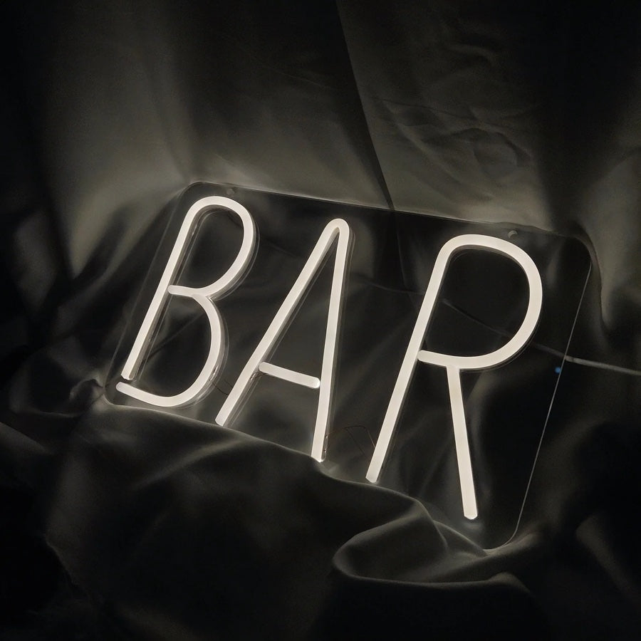 A bar LED sign can help generate more business