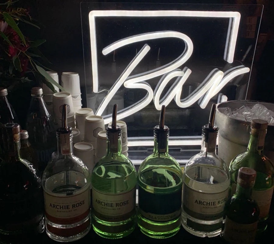 Customized bar LED neon sign will bring a touch of playful vibe