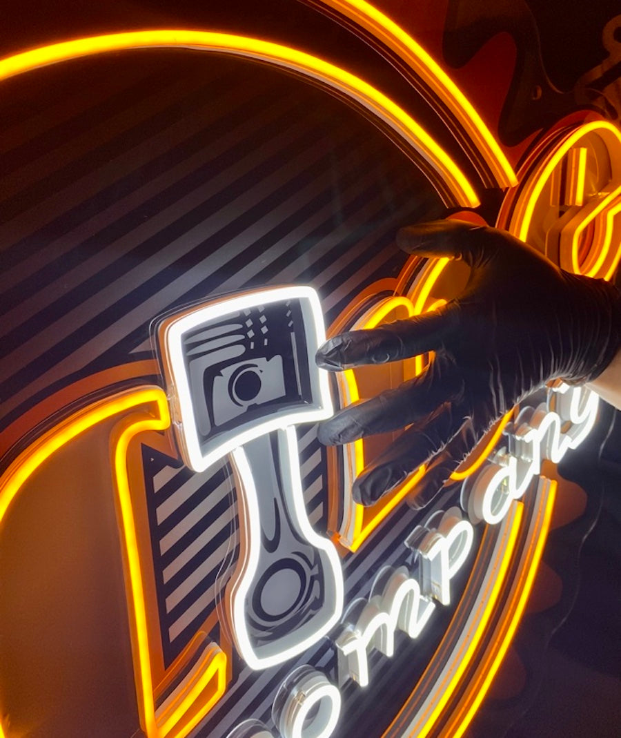 A well-designed logo neon sign can create a cohesive brand look 