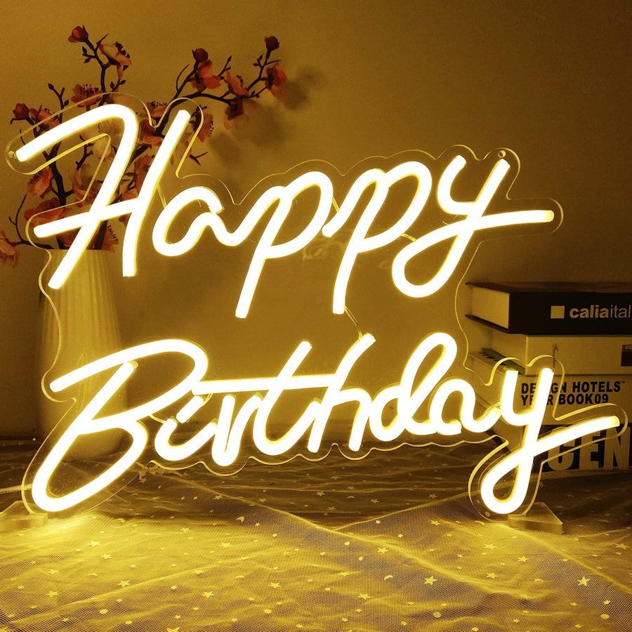 Birthdays LED sign excellent gift