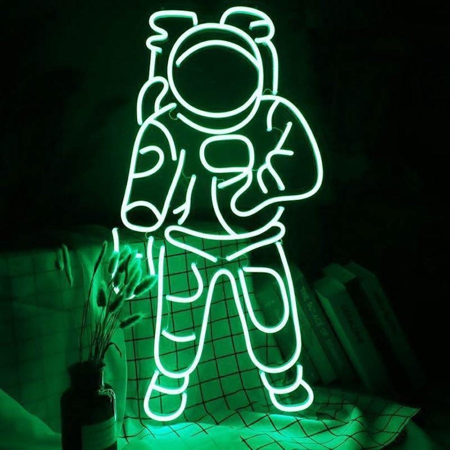 An Astronaut LED neon sign 