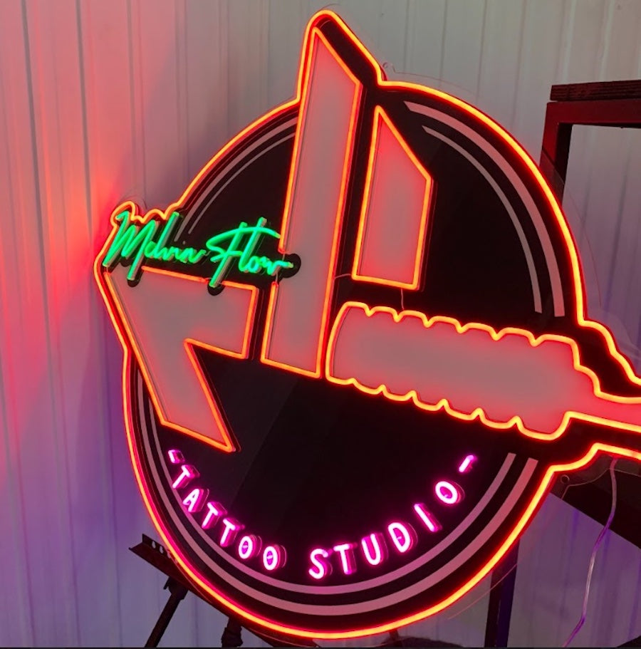 Storefront logo neon signs can increase business sales