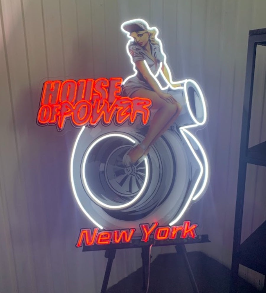 Personalized storefront neon signs