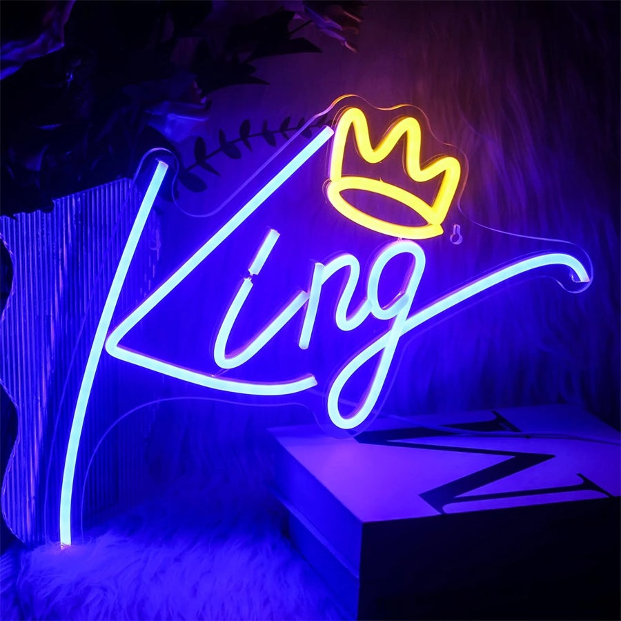You can go for a custom name neon sign for bedroom decor