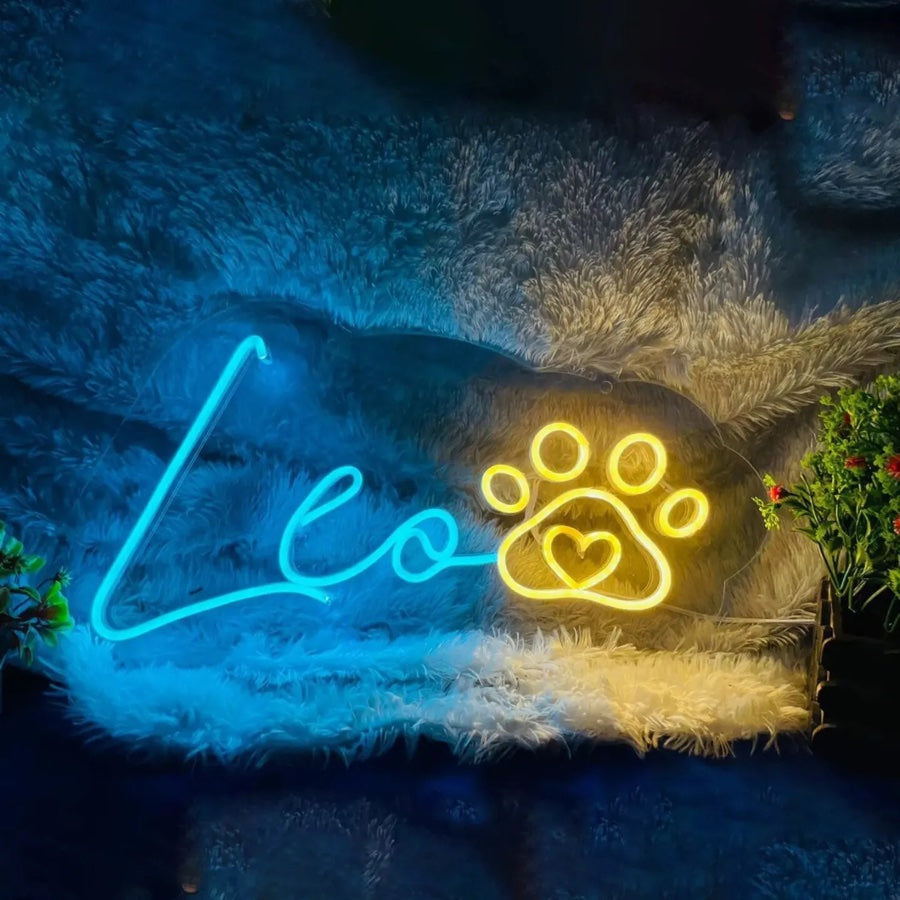 There are tons of great ways to have custom neon signs for pet lovers