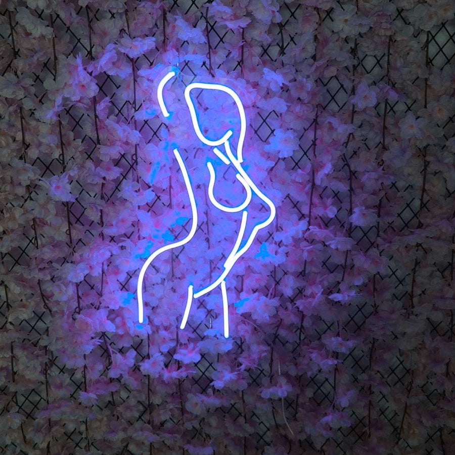 Female Pose LED Neon Sign Light