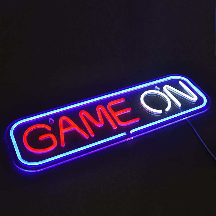 Game On Neon Sign