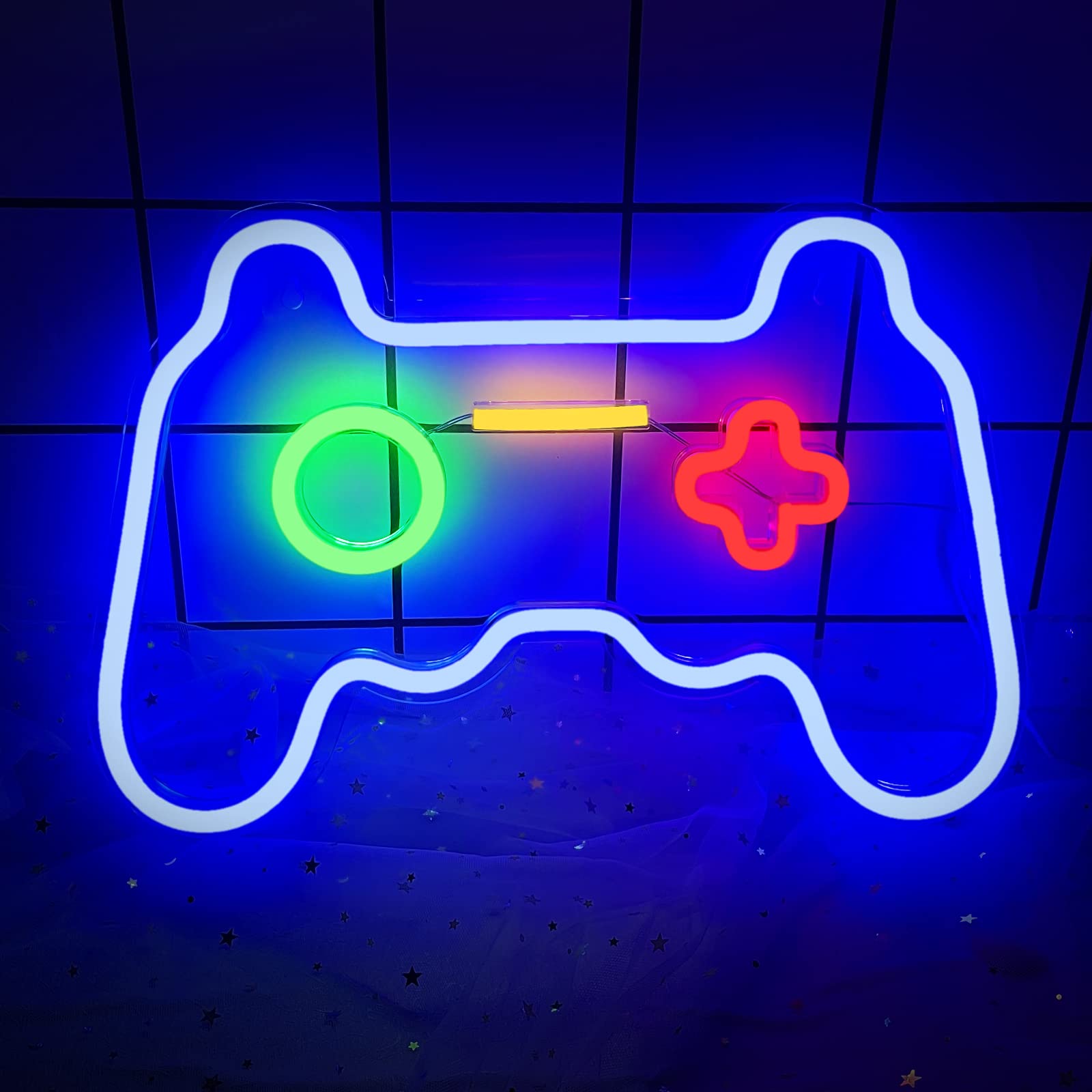 game room neon sign