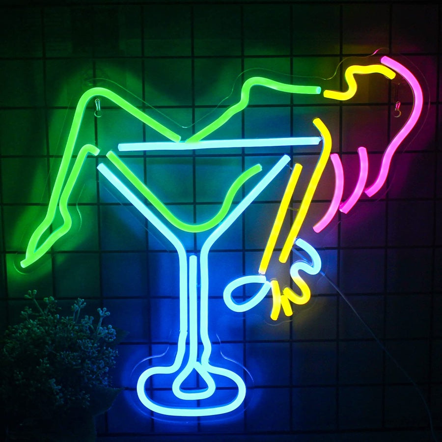 Neon signs for home bar can make your experience more memorable and engaging
