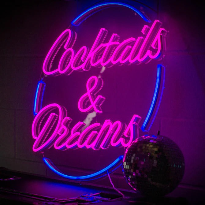 neon sign for kitchen