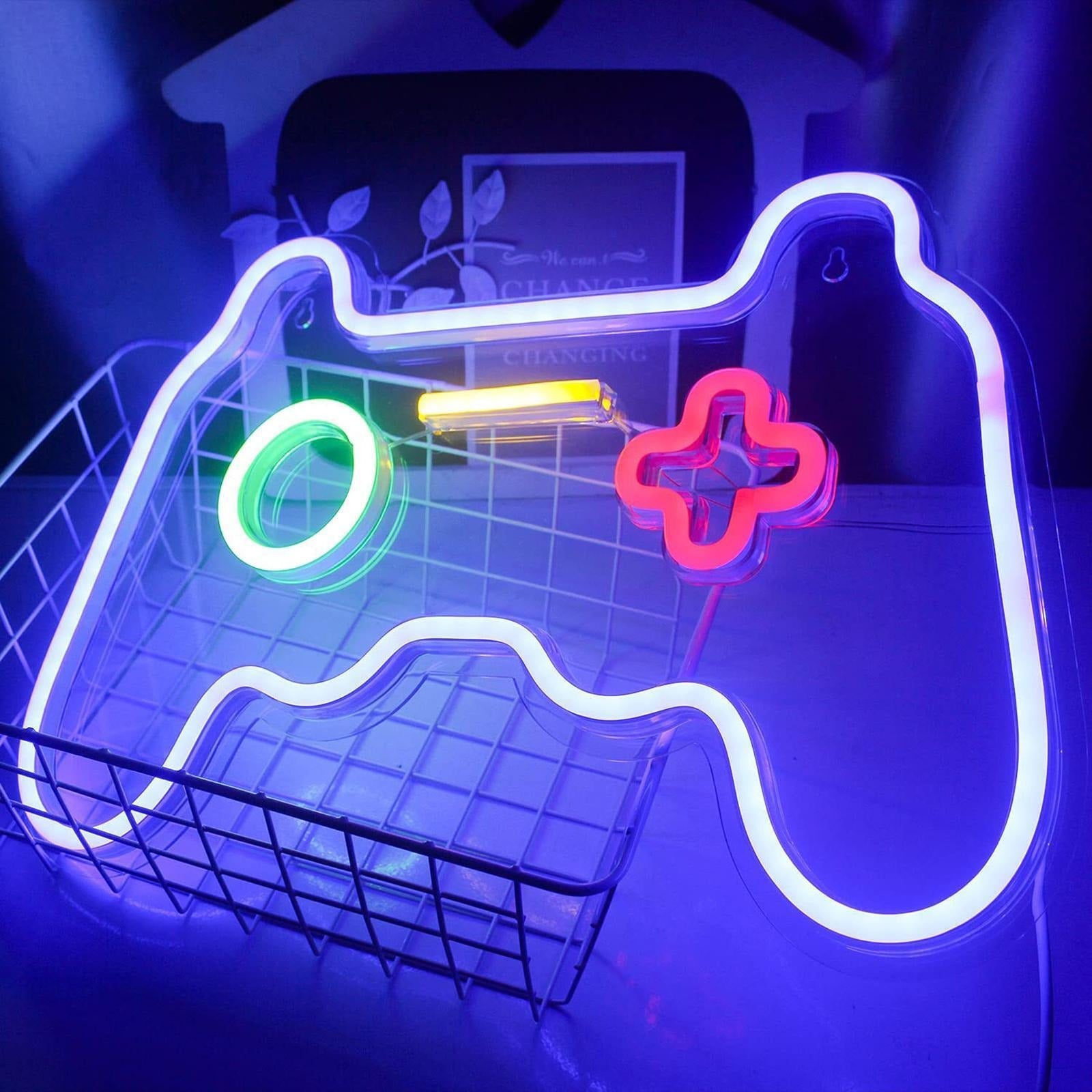 Game Neon Lights for Boy’s Room
