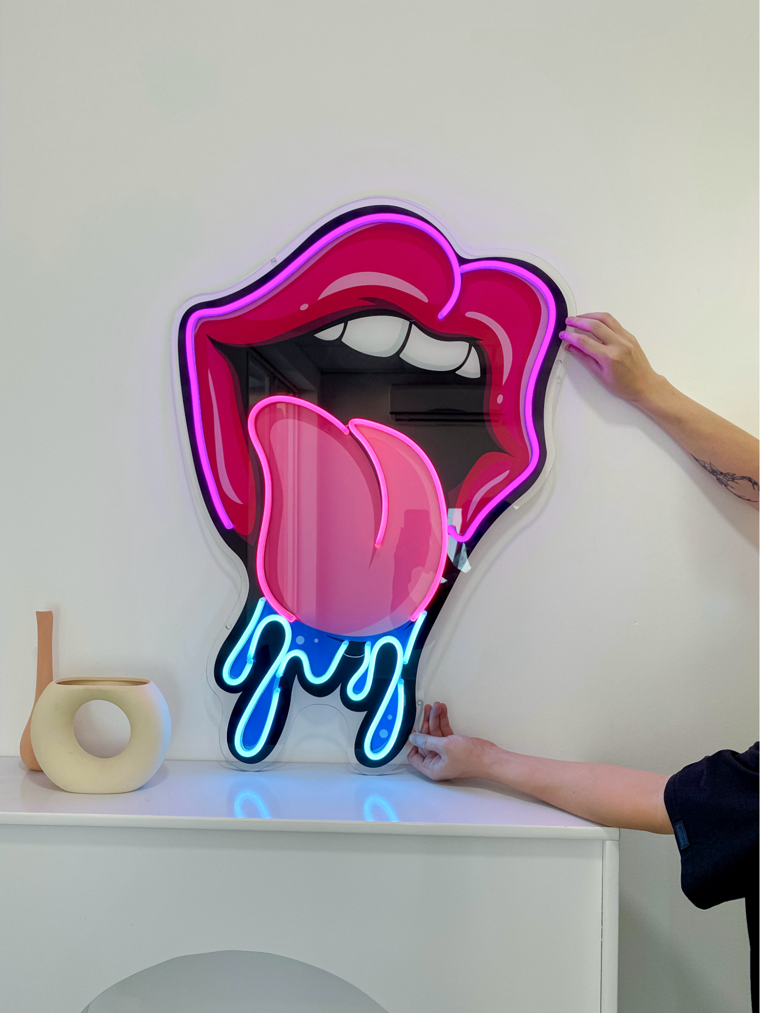 Neon sign idea for place