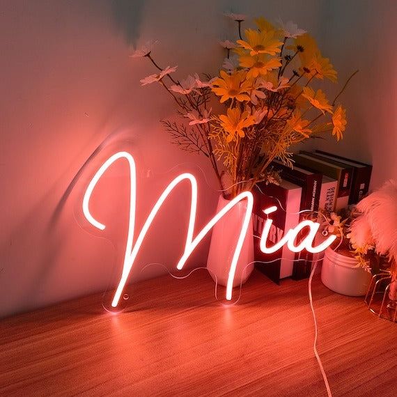 Name neon signs make excellent housewarming gifts