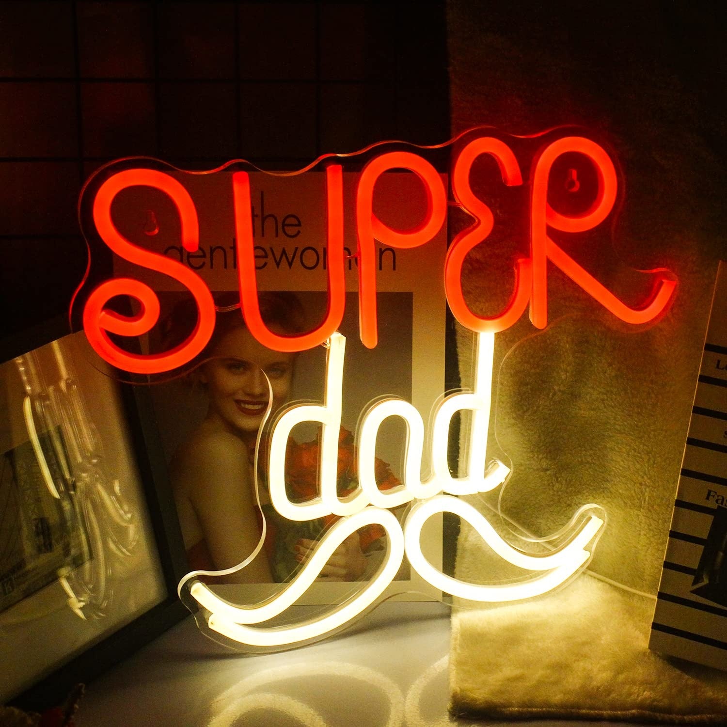 A neon LED sign can shine brightly all year round