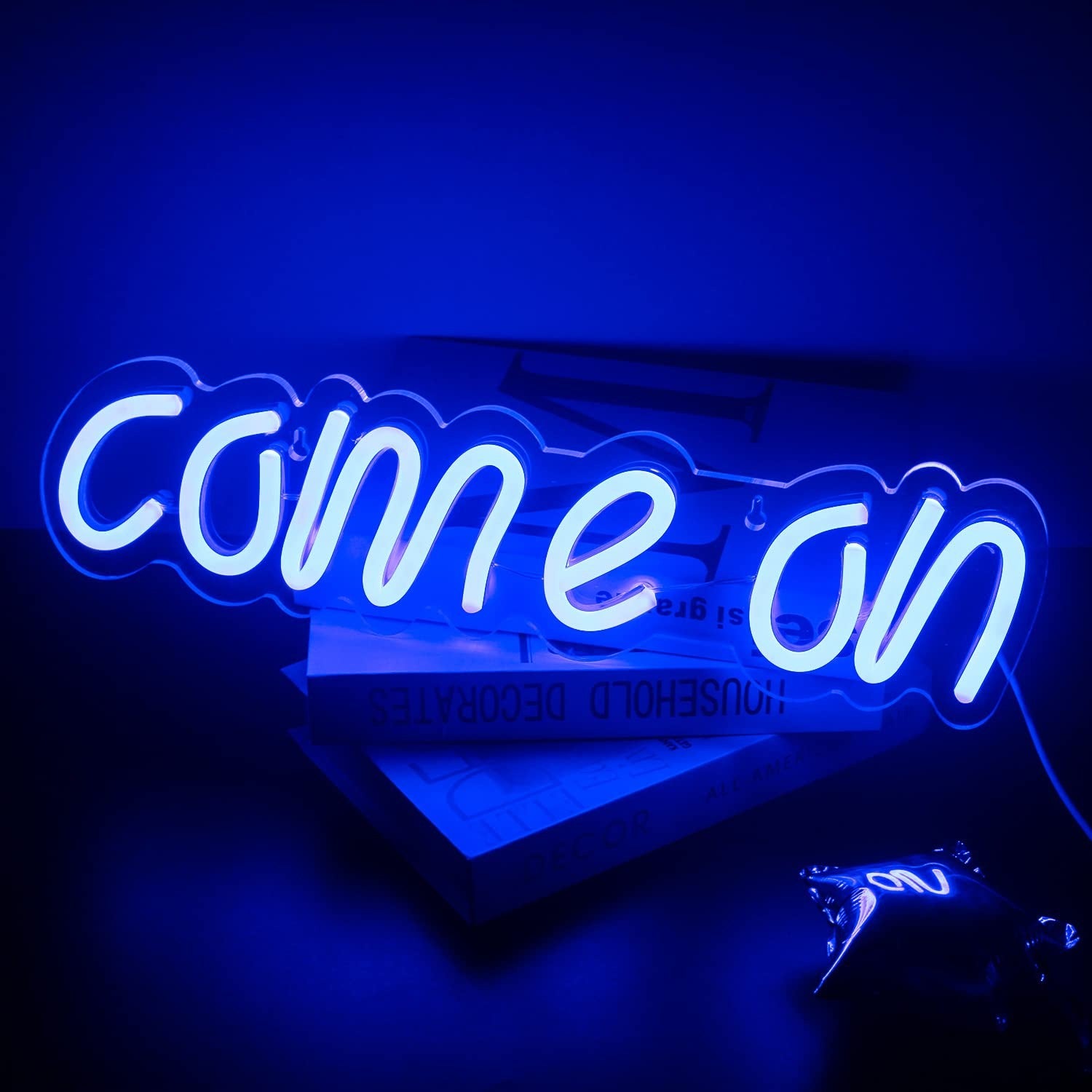Invite guests to visit again with custom neon signs