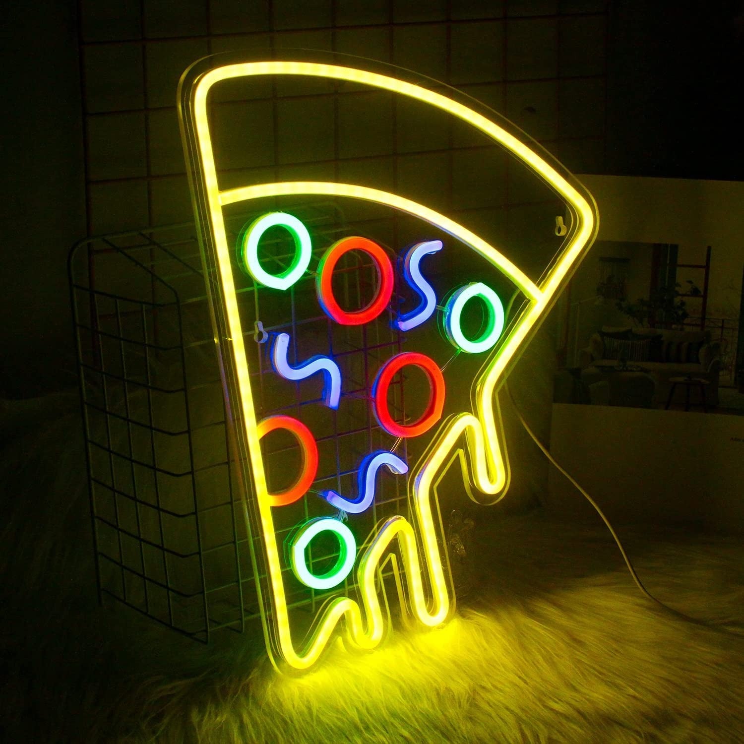 Motion-activated neon signs are designed to conserve energy