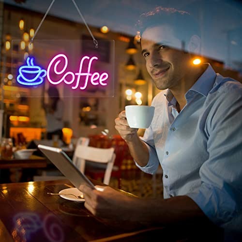 Coffee neon sign can create a connection with consumers