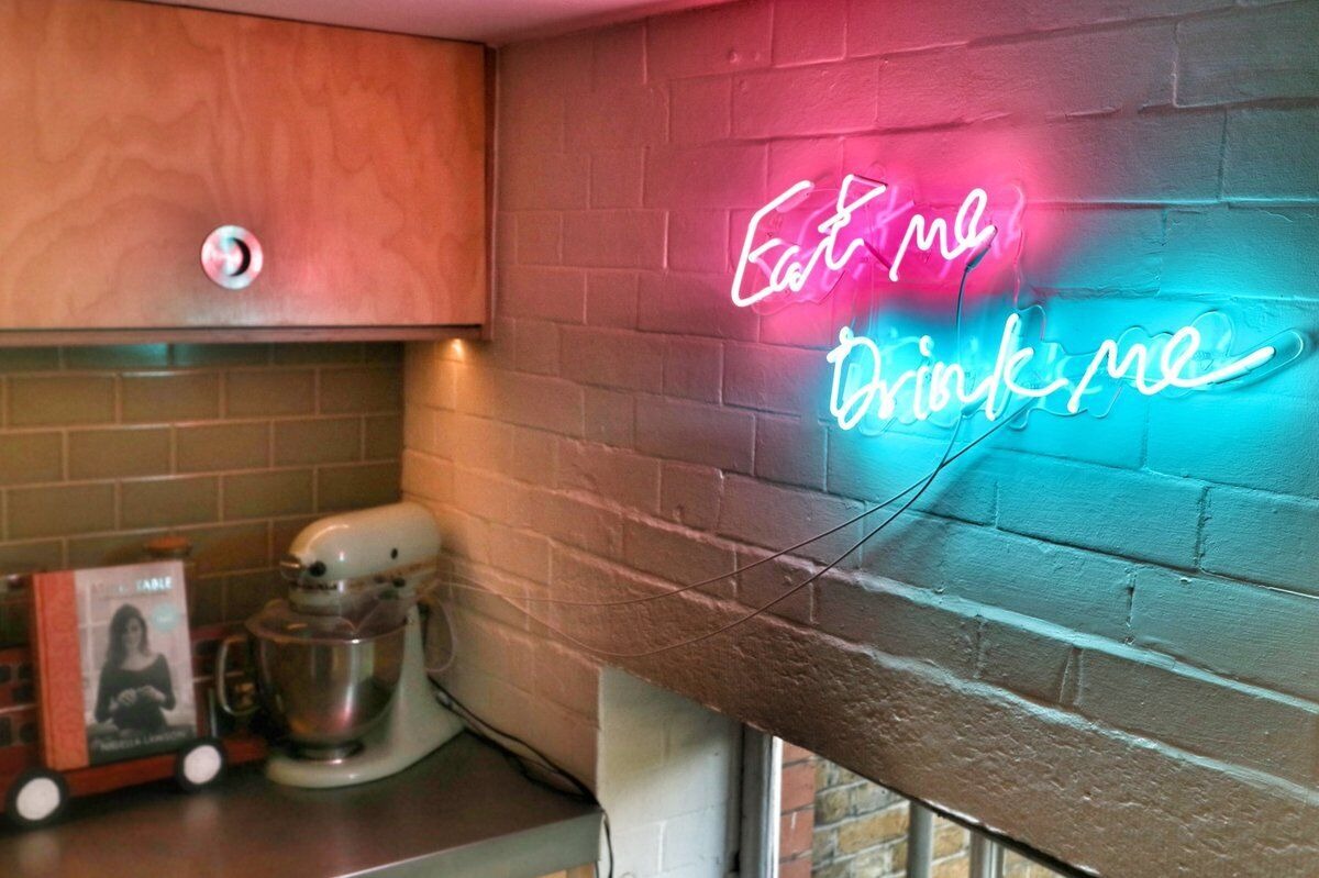 neon sign for kitchen