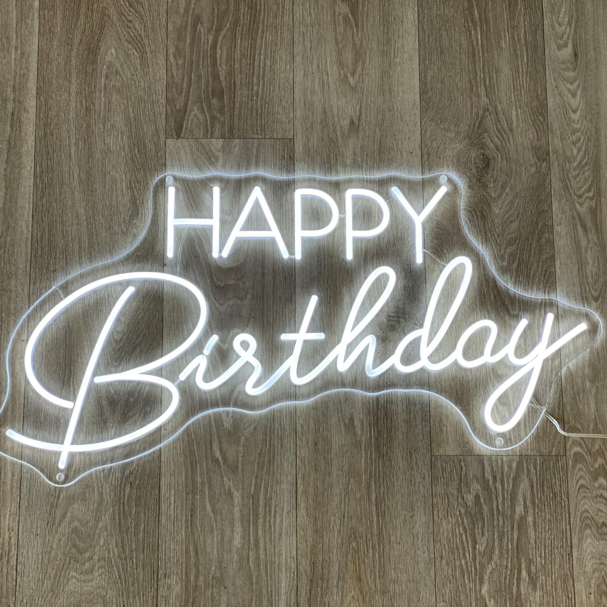 Custom Neon Sign Using For Birthday Event