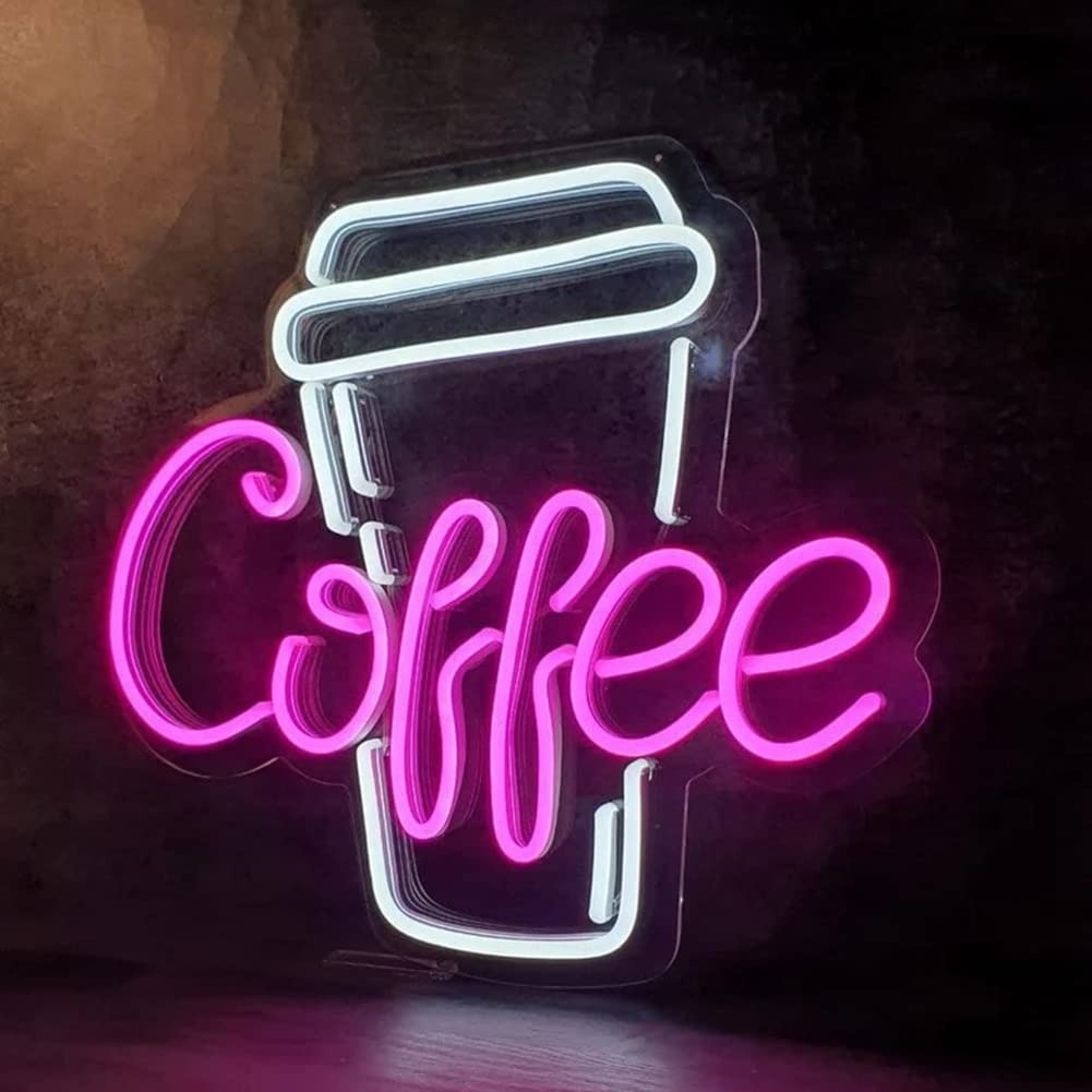  Coffee neon sign for cafe