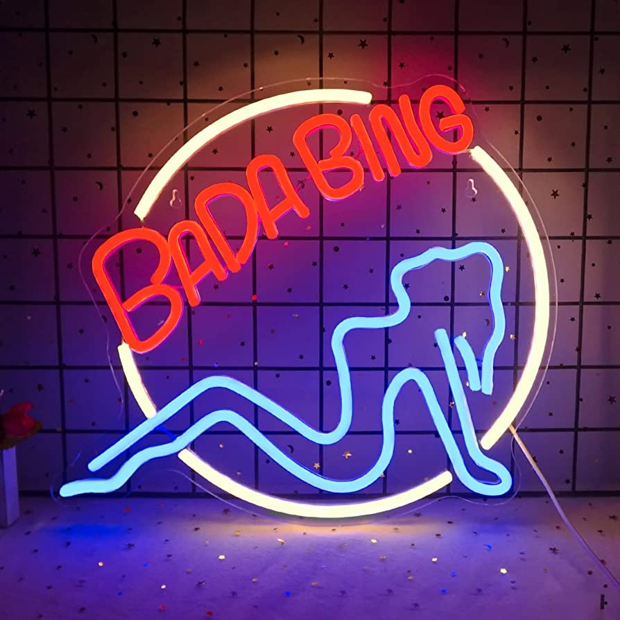 LED neon signs for informal events