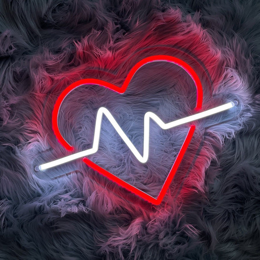 Heart custom love LED neon sign for lovers