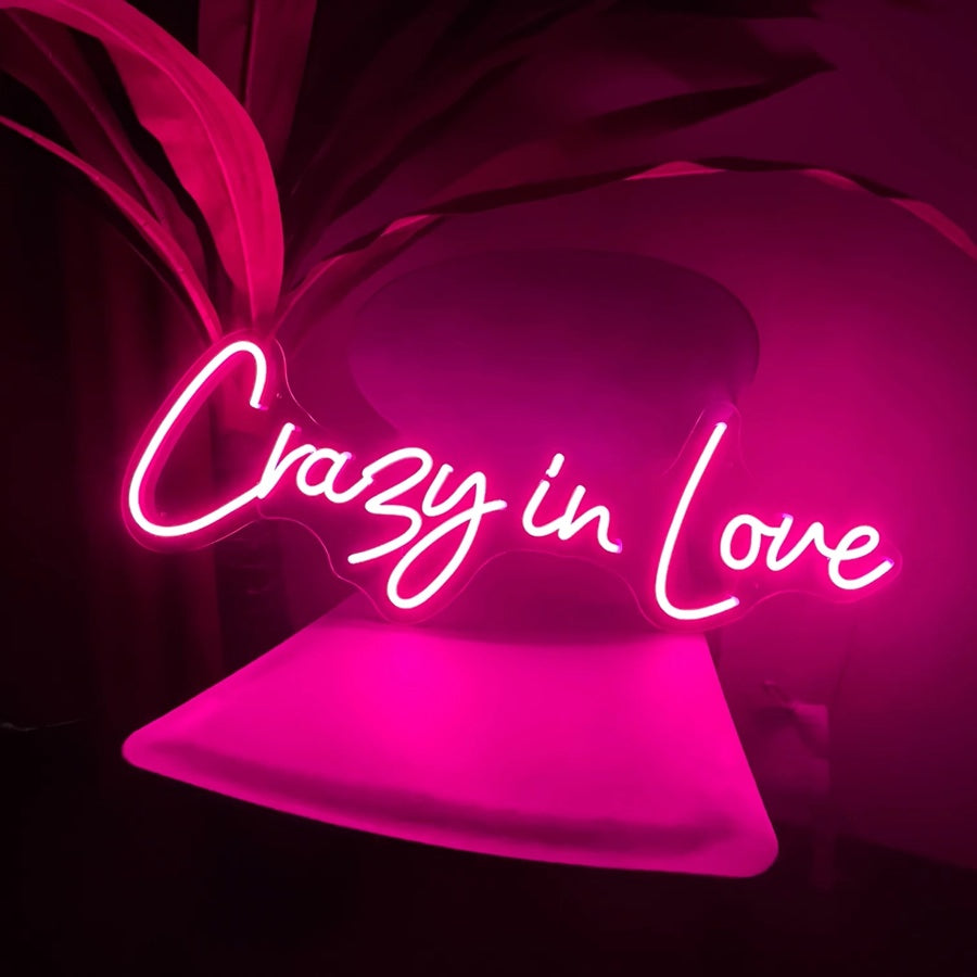 A love-themed wedding neon sign can create a loving atmosphere