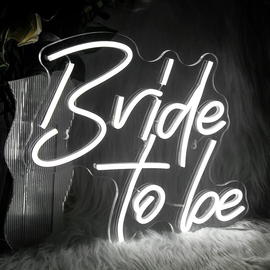 Bride to be wedding neon sign can make a statement