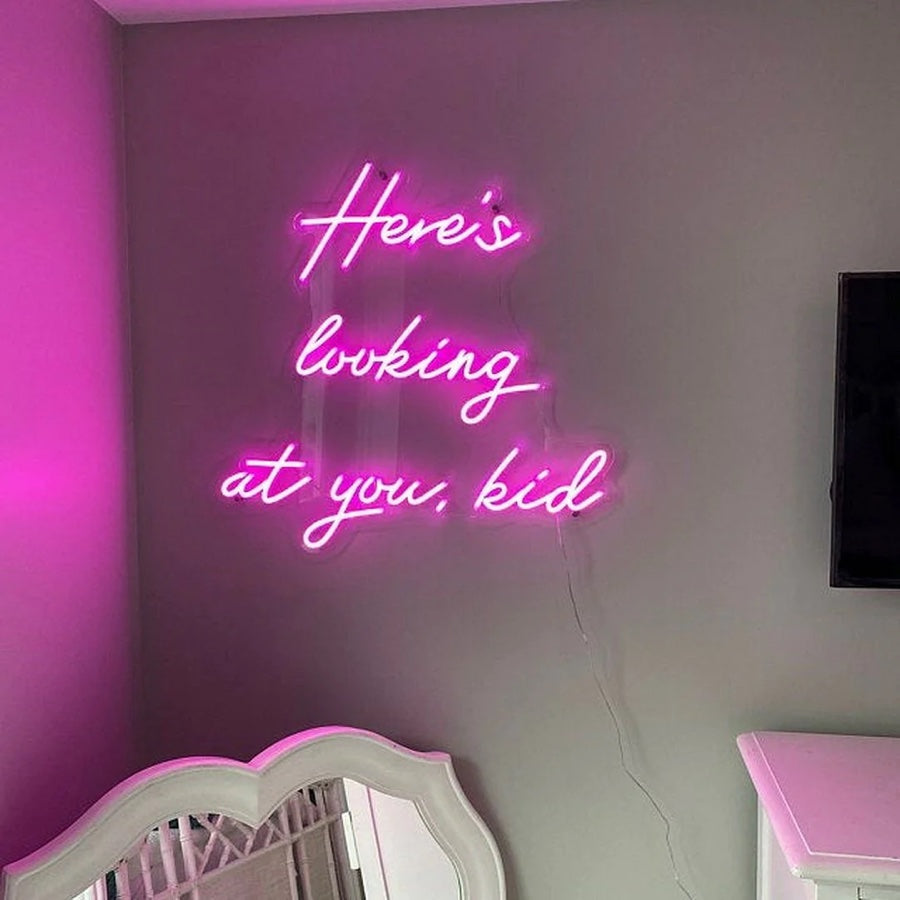 Custom neon signs are an exciting choice for children's room decor