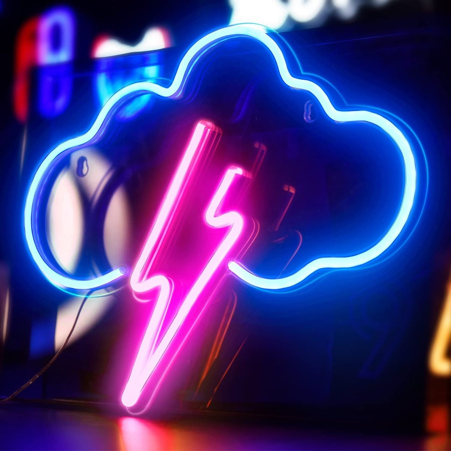 A unique neon sign for room brings a beaming smile to your child's face