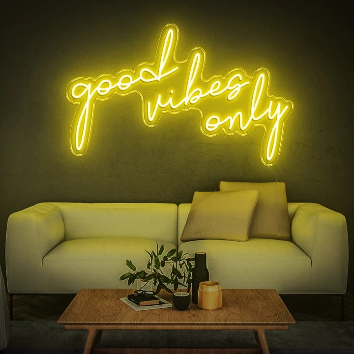 neon sign for room