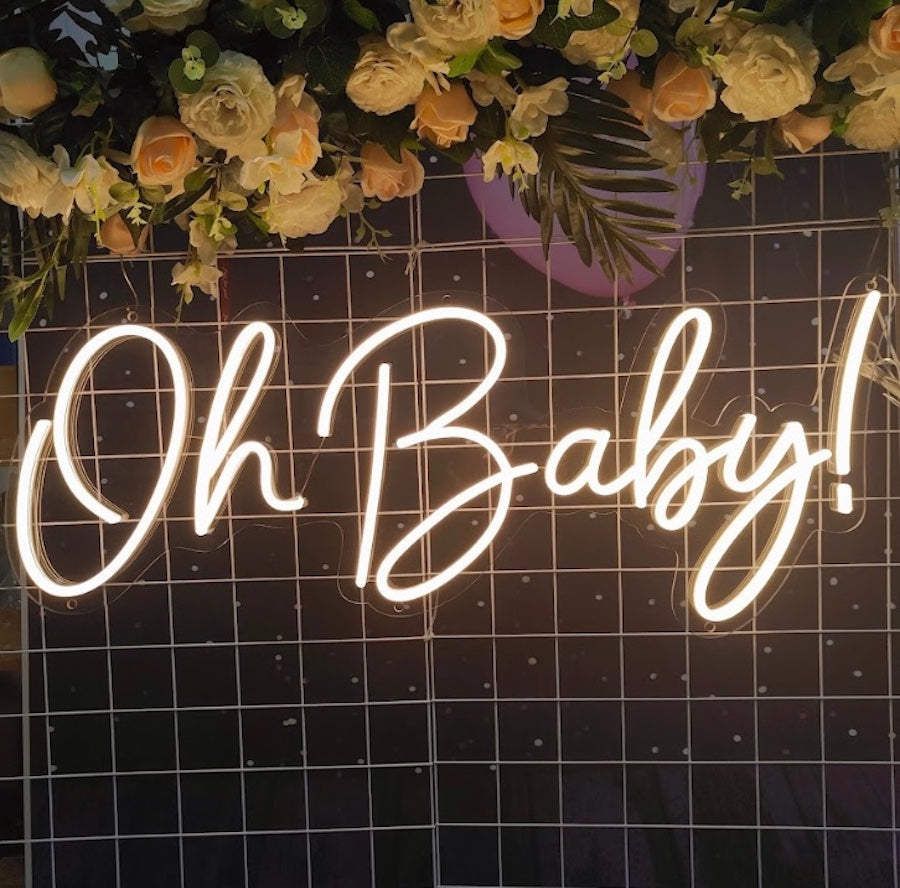 Oh Baby LED Neon Sign