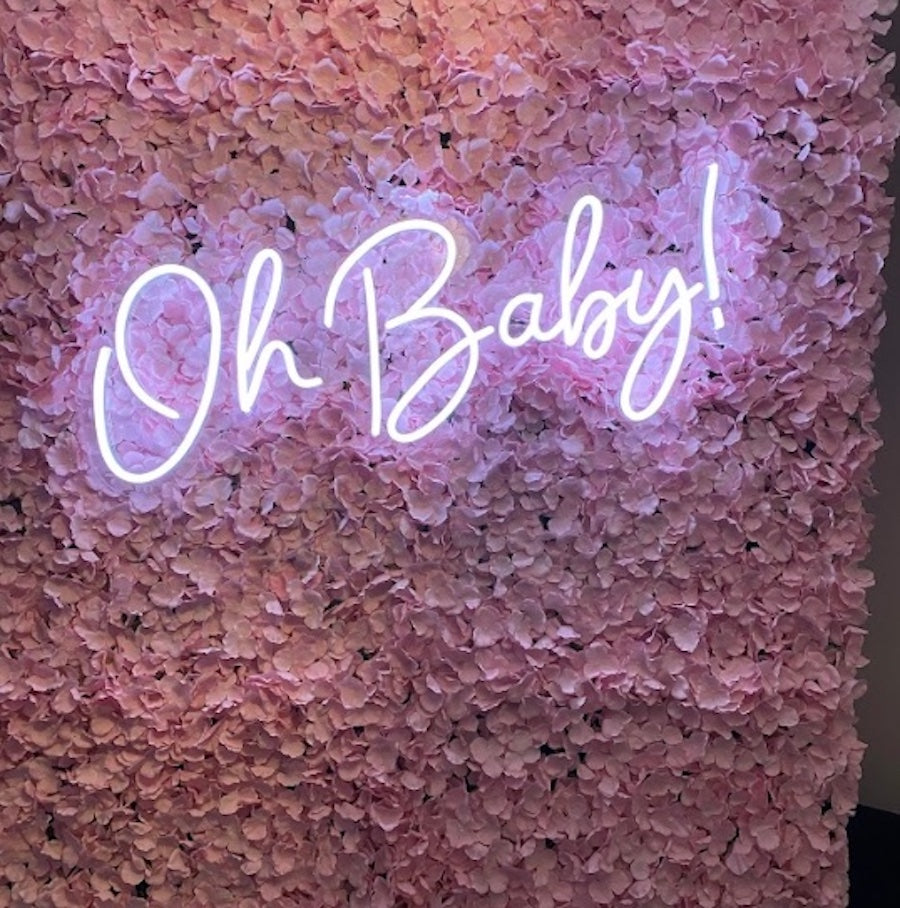 Oh Baby Neon Sign