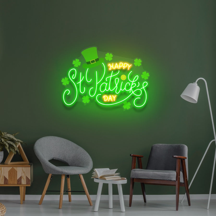 One of the best Saint Patrick's Day neon sign ideas