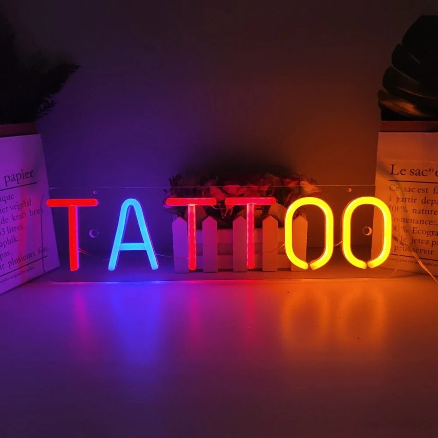 Tattoo Shop LED Neon Signs for your tattoo parlor